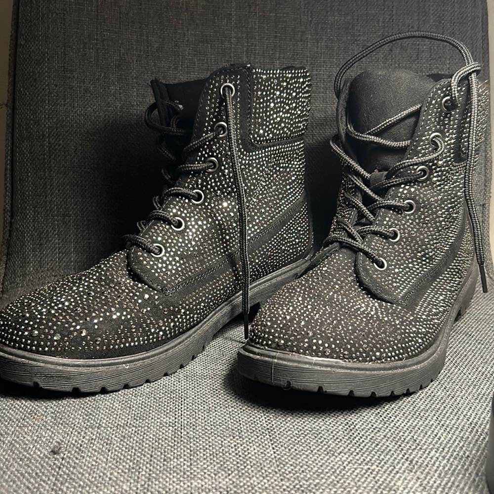 rock & candy combat boots<3